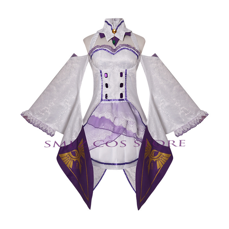 Emilia Cosplay Anime Re Zero K - Anime Cosplay Ladies ulasan dan harga