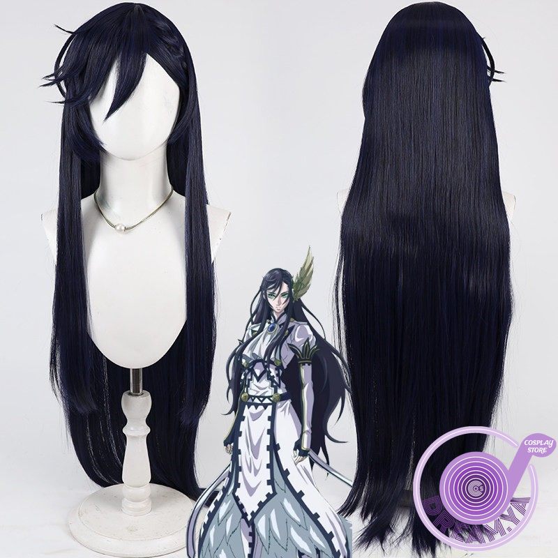 Brunhilde Cosplay Wig Record o - Anime Cosplay Blue Hair ulasan dan harga