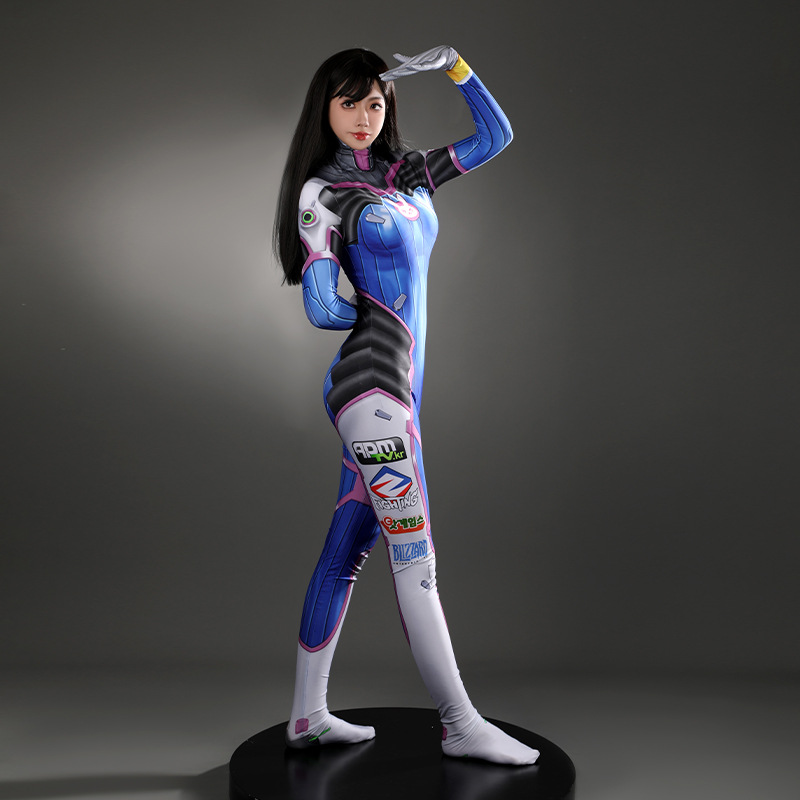 Women Dva Cosplay Complete Out - Anime Cosplay Ladies ulasan dan harga