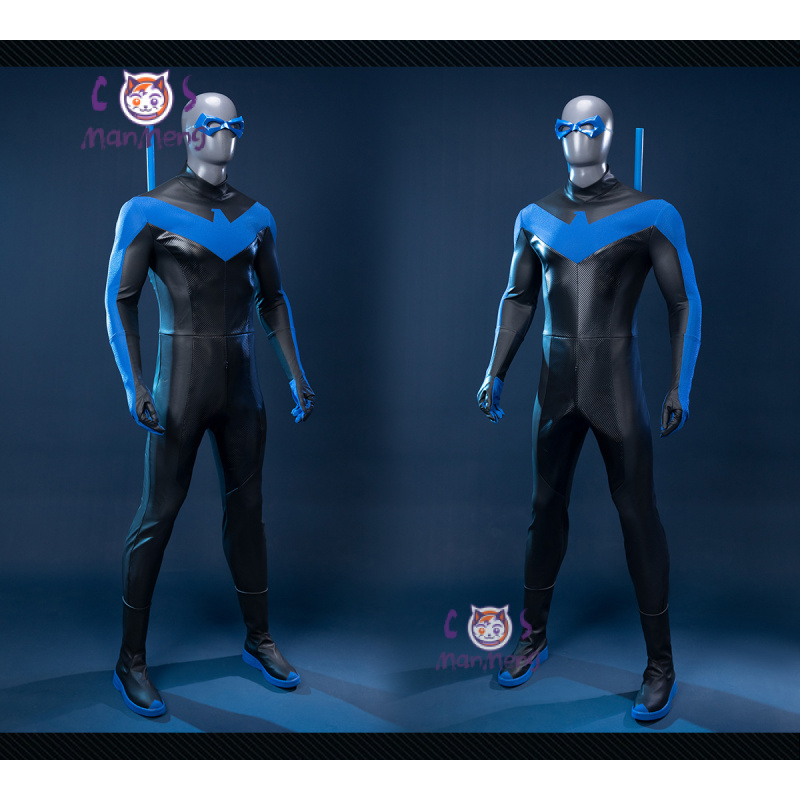 Nightwing Dick Grayson cosplay - Anime Cosplay Jumpsuit ulasan dan harga
