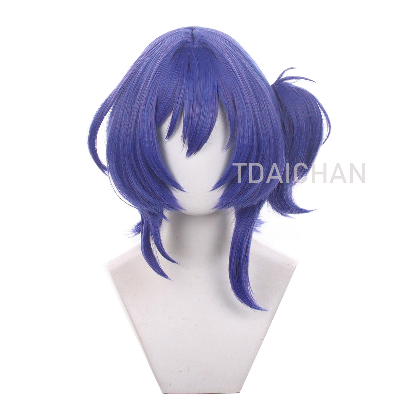 Genshin Impact Brune Cosplay W - Anime Cosplay Blue Hair ulasan dan harga
