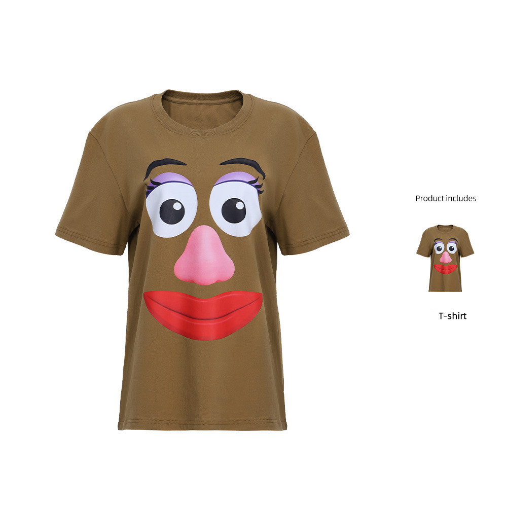 Funny Potato Head Costume Mr.  - Anime Cosplay Couple ulasan dan harga