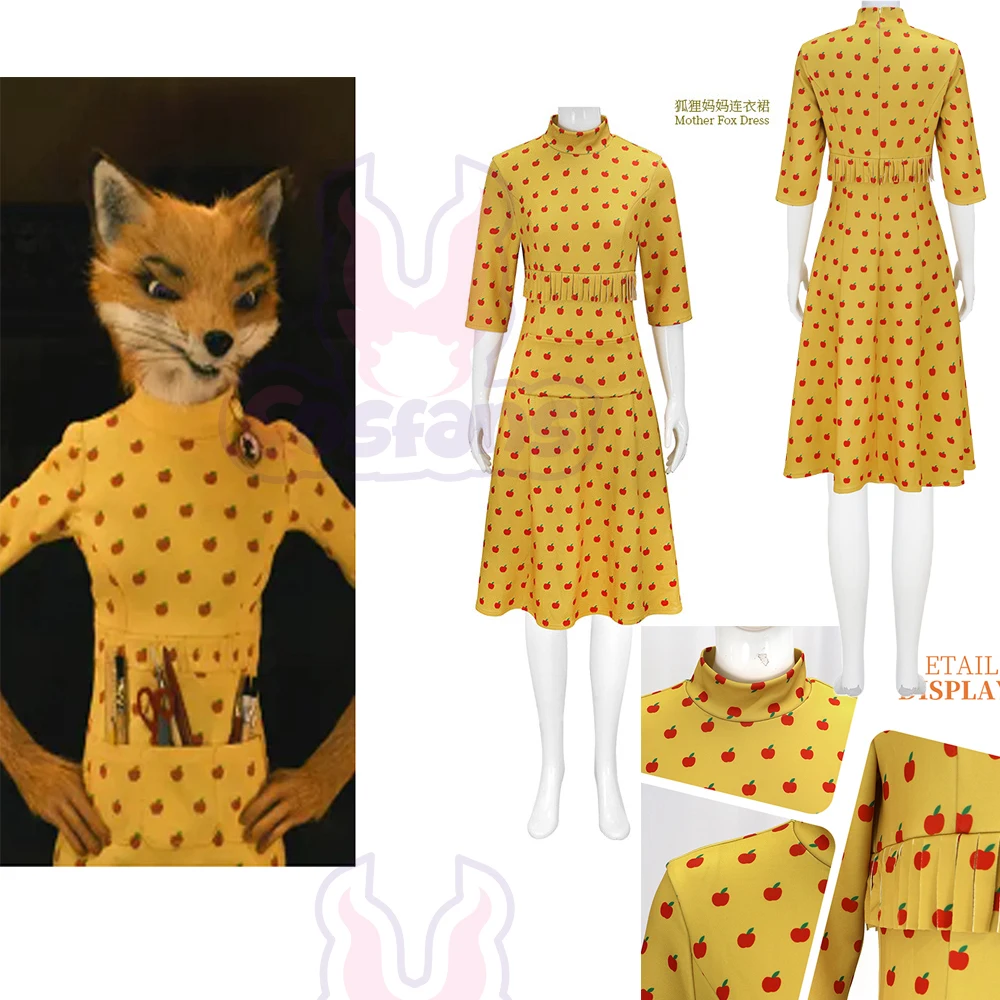 Movie Fantastic Mr Fox Mrs Fox - Anime Cosplay Ladies ulasan dan harga