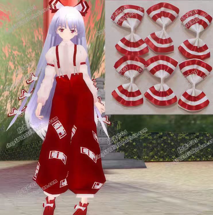 Fujiwara no Mokou Touhou Cospl - Anime Cosplay Jumpsuit ulasan dan harga
