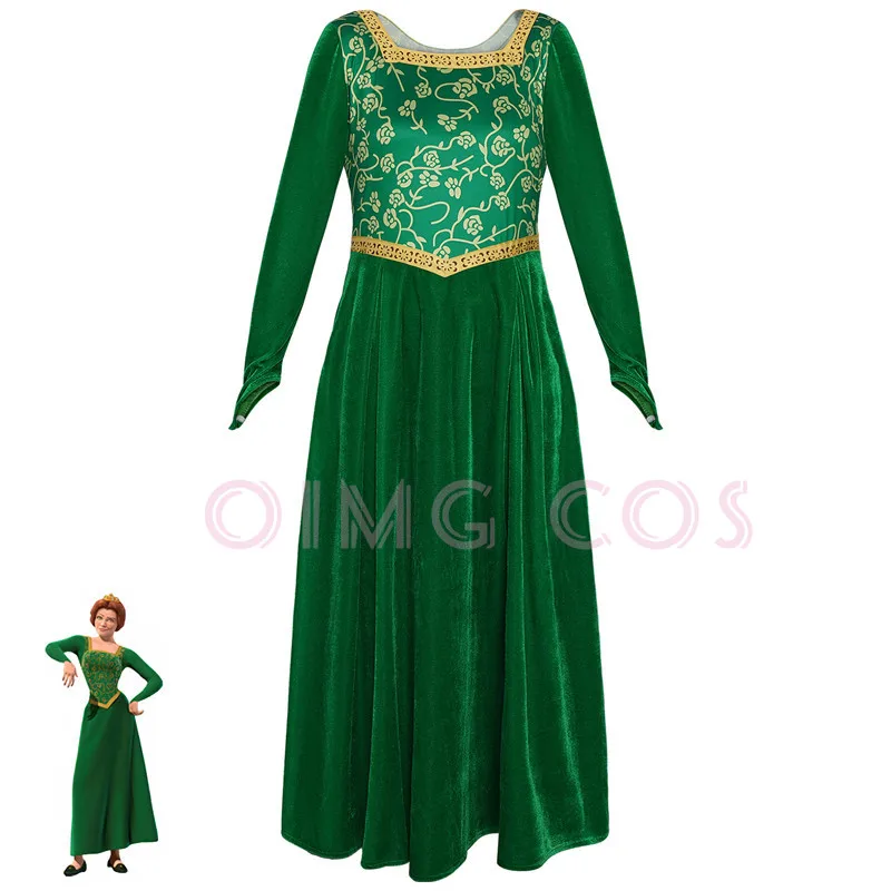 Princess Fiona Cosplay Costume - Anime Cosplay Ladies ulasan dan harga