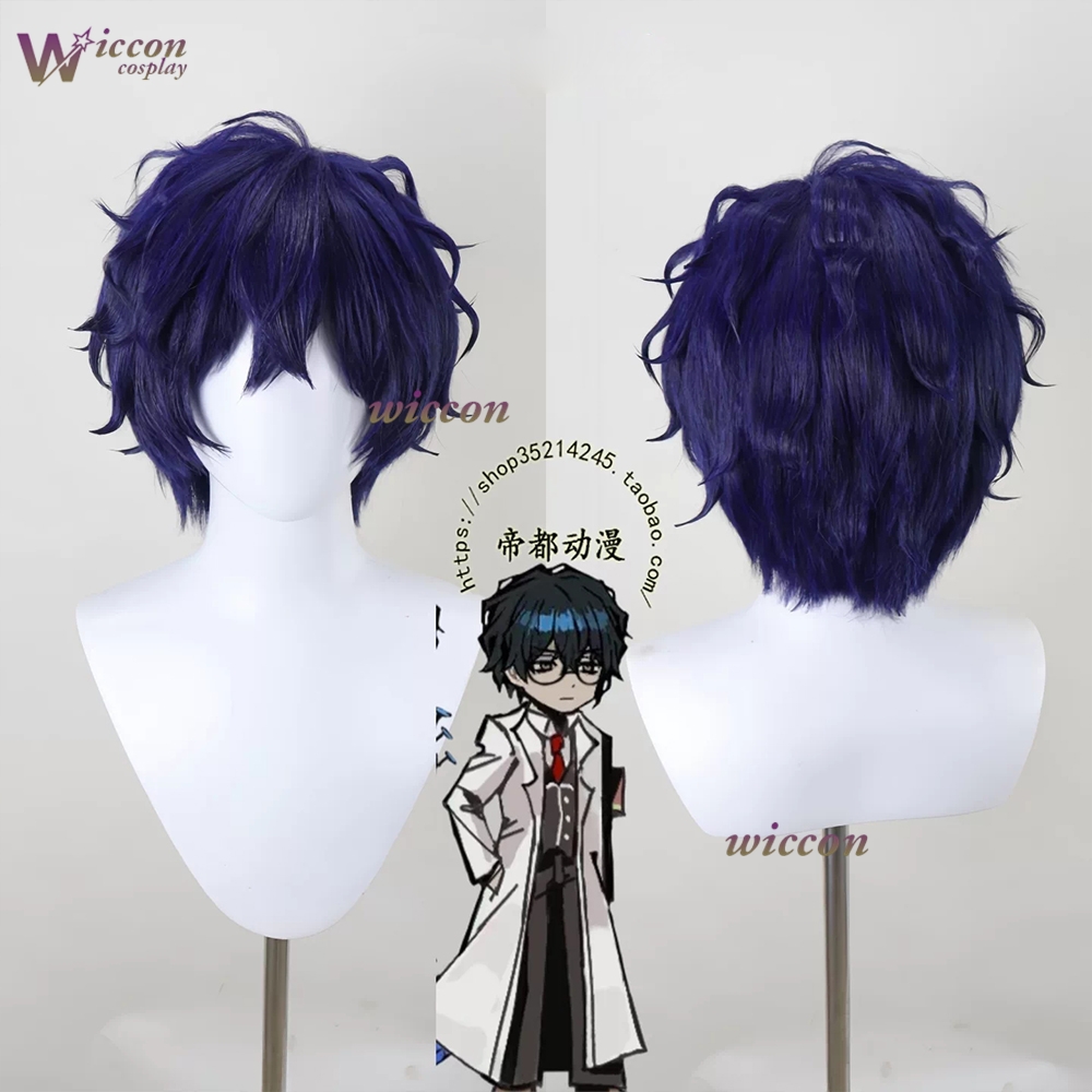 Game Limbus Company Hohenheim  - Anime Cosplay Blue Hair ulasan dan harga